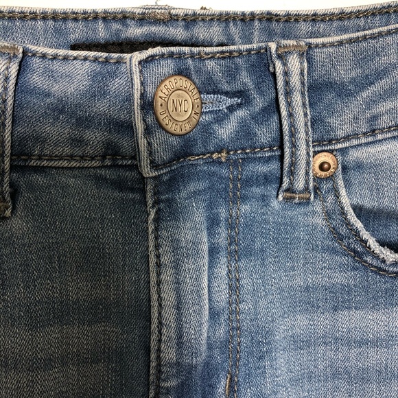 Aeropostale high-waisted Jegging jean REG 00 - Picture 4 of 14